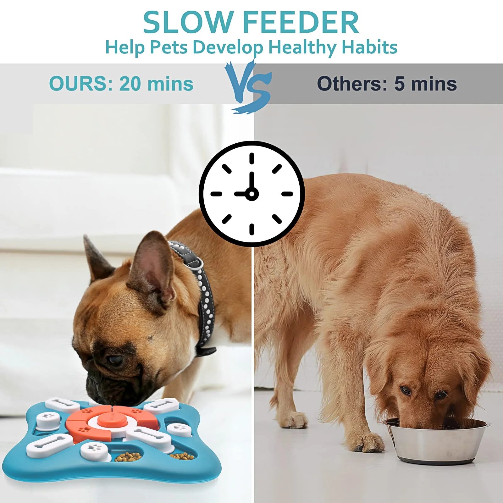 Engaging Dog Puzzle Toys for IQ Training - Interactive Treat Dispensing Toys for Dogs and Cats, Perfect for Brain Stimulation and Fun!