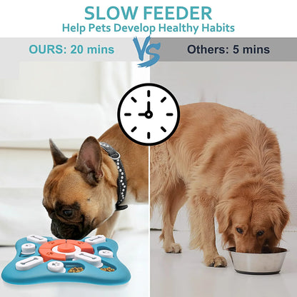 Engaging Dog Puzzle Toys for IQ Training - Interactive Treat Dispensing Toys for Dogs and Cats, Perfect for Brain Stimulation and Fun!