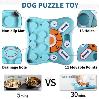 Engaging Dog Puzzle Toys for IQ Training - Interactive Treat Dispensing Toys for Dogs and Cats, Perfect for Brain Stimulation and Fun!