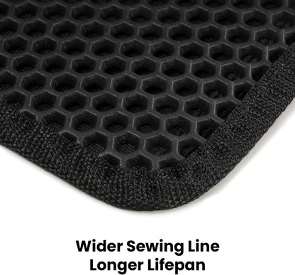 Compact and Durable Cat Litter Mat - Waterproof, Easy to Clean, and Perfect for Small Spaces