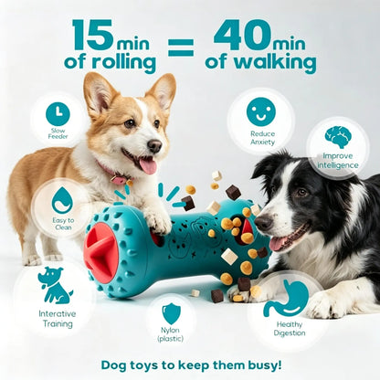 Engaging Interactive Treat Dispensing Dog Puzzle Toy for Brain Stimulation and Fun - Perfect for Dogs, Cats, and Puppies!