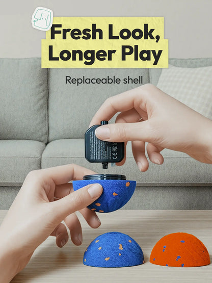 Exciting Automatic Rolling Dog Ball Toy with Motion Sensor – Self-Moving, Bouncing, and Rotating Fun for Your Pet!